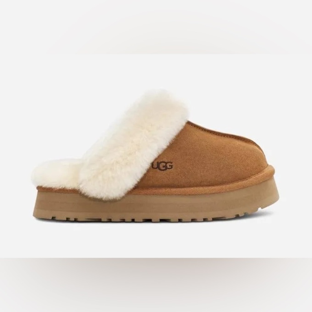 NWT and Box - Ugg Disquette Platform Slippers